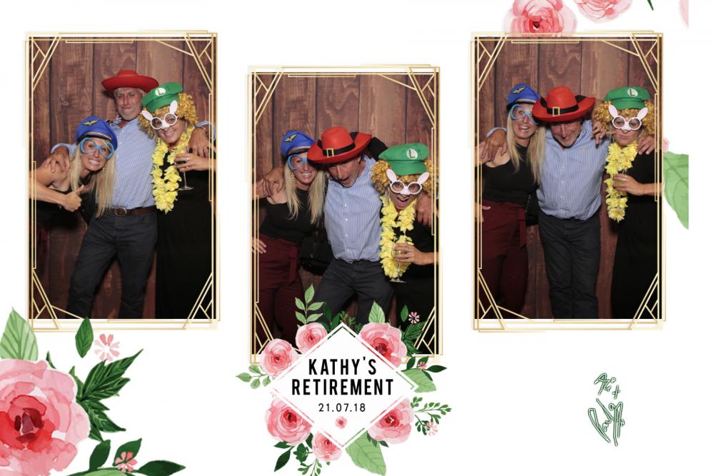 Kathy's surprise retirement party | View more photos from the event at gallery.myphotoboothexperience.co.uk/u/MyPhotoBoothExperienceLtd/Kathys-surprise-retirement-party